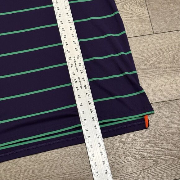 Ralph Lauren RLX Purple Green Golf Polo Shirt Mens XL Preppy Casual Athletic - Picture 5 of 8